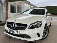 Used Mercedes A160 Sport Edition 102 HP (75 kW) 2018 White Hatchback