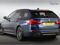 Used BMW 530 M Sport 261 HP (191 kW) 2017 Blue Estate