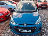Used Hyundai i10 2018 Blue Hatchback