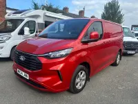 Used Ford Transit Custom Limited 2024 Red Van