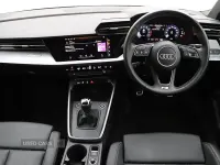 Used Audi A3 S-Line 110 HP (80 kW) 2022 Blue Sedan