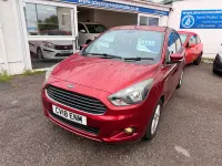 Used Ford Ka Plus Zetec 85 HP (62 kW) 2018 Red Hatchback