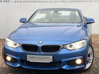 Used BMW 420 M Sport 190 HP (139 kW) 2015 Blue Cabriolet