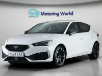 Used Cupra Leon 150 HP (110 kW) 2024 White Hatchback