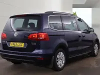 Used VW Sharan SE 140 HP (102 kW) 2013 Blue MPV