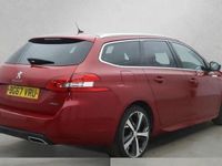 Used Peugeot 308 GT-line 2017 Red Estate