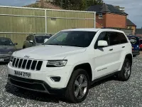 Used Jeep Grand Cherokee Limited 243 HP (178 kW) 2014 White SUV