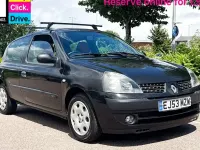 Used Renault Clio Extreme 75 HP (55 kW) 2003 Black Hatchback