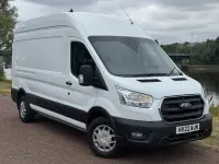 Used Ford Transit Trend 130 HP (95 kW) 2022 White Van