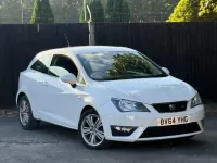 Used Seat Ibiza FR Sport 2014 White Coupe