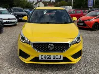 Used MG MG3 Excite 106 HP (77 kW) 2019 Yellow Hatchback