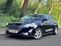 Used Ford Focus Zetec 120 HP (88 kW) 2020 Black Hatchback