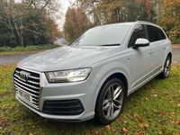 Used Audi Q7 S-Line 218 HP (160 kW) 2017 Grey SUV