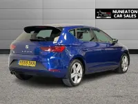 Begagnad Seat Leon FR 150 HK (110 kW) 2019 Blå Halvkombi