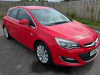 Used Vauxhall Astra Elite 2015 Red Hatchback