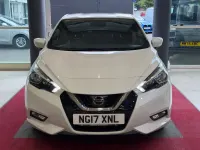 Used Nissan Micra N-Connecta 90 HP (66 kW) 2017 White Hatchback