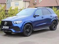Used Mercedes GLE300 AMG Line Premium 245 HP (180 kW) 2019 Blue SUV