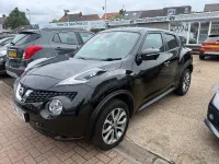 Used Nissan Juke Tekna 117 HP (86 kW) 2016 Black SUV