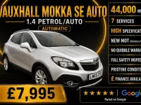 Used Vauxhall Mokka 2015 Silver SUV
