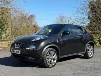 Used Nissan Juke N-TEC 110 HP (80 kW) 2014 Black SUV