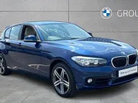 Used BMW 120 Sport Line 175 HP (128 kW) 2016 Blue Hatchback