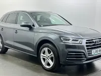 Used Audi Q5 S-Line 190 HP (139 kW) 2018 Grey SUV