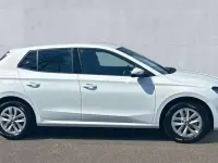 Used Skoda Fabia SE 95 HP (69 kW) 2025 Moon white metallic Hatchback