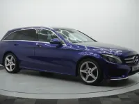 Second-hand Mercedes C200 AMG line 2017 Albastru Break