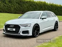 Used Audi A6 S-Line 204 HP (150 kW) 2020 White Estate