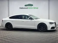 Used Audi A5 Sportback Black Edition 2016 White Hatchback