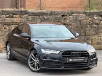 Used Audi A6 Black Edition 190 HP (139 kW) 2017 Black Sedan