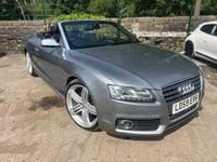 Used Audi A5 Cabriolet S-Line 211 HP (155 kW) 2009 Grey Cabriolet