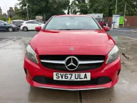 Used Mercedes A180 109 HP (80 kW) 2017 Red Hatchback