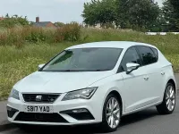Used Seat Leon FR 150 HP (110 kW) 2017 White Hatchback