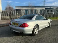 Used Mercedes SL500 2004 Silver Cabriolet