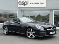 Used Mercedes SLK250 AMG 204 HP (150 kW) 2014 Black Cabriolet