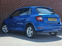 Used Skoda Fabia SE 70 HP (51 kW) 2020 Blue Hatchback