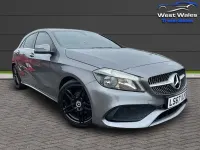 Used Mercedes A180 AMG line 109 HP (80 kW) 2017 Grey Hatchback