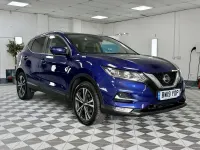 Used Nissan Qashqai N-Connecta 115 HP (84 kW) 2019 Blue SUV