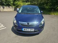 Used Vauxhall Zafira 170 HP (125 kW) 2014 Blue MPV