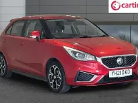 Used MG MG3 Exclusive 106 HP (77 kW) 2021 Red Hatchback