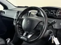 Used Peugeot 208 GT-line 110 HP (80 kW) 2017 Black Hatchback