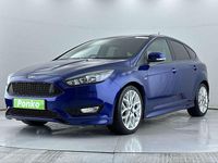 Used Ford Focus ST-Line X 140 HP (102 kW) 2018 Blue Hatchback