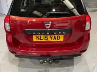 Used Dacia Logan MCV Lauréate 90 HP (66 kW) 2015 Red Estate