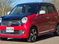 Używany Honda N Box 2014 Czerwony Minivan