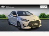 Used Toyota Yaris Hybrid Design 2024 White Hatchback