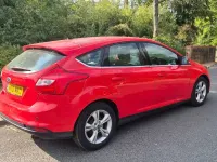 Used Ford Focus Zetec 2013 Red Hatchback