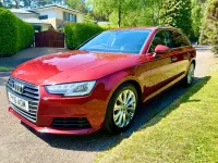 Used Audi A4 Design 150 HP (110 kW) 2016 Red Estate
