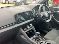 Used Skoda Karoq SportLine 150 HP (110 kW) 2022 Grey SUV