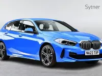 Used BMW 118 M Sport 134 HP (98 kW) 2023 Blue Hatchback